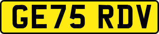 GE75RDV