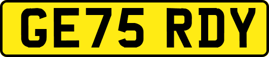 GE75RDY