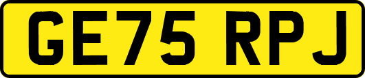 GE75RPJ