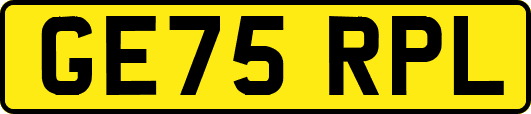 GE75RPL