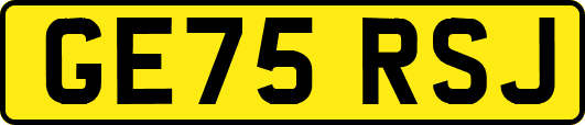GE75RSJ