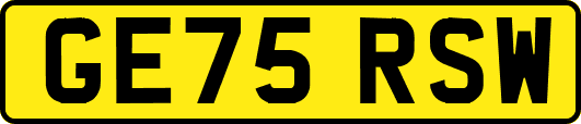 GE75RSW