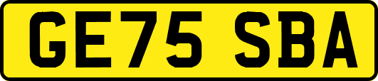 GE75SBA
