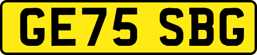 GE75SBG