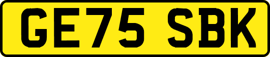 GE75SBK