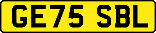 GE75SBL