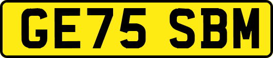 GE75SBM