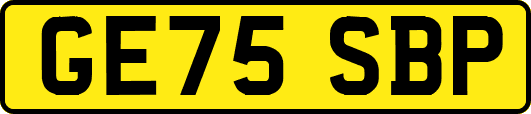 GE75SBP
