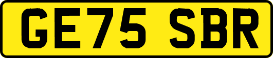 GE75SBR
