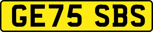 GE75SBS