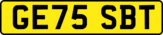 GE75SBT