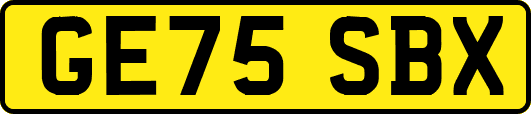 GE75SBX