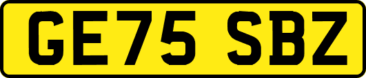 GE75SBZ