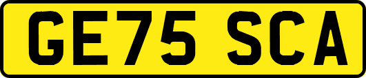GE75SCA
