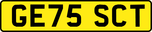 GE75SCT