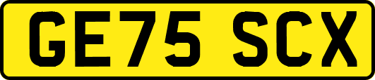 GE75SCX