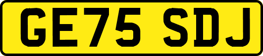 GE75SDJ