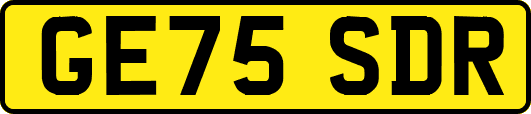 GE75SDR