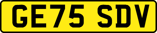 GE75SDV