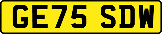 GE75SDW