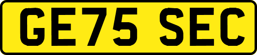 GE75SEC