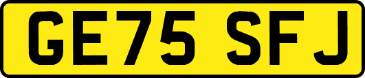 GE75SFJ