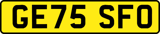 GE75SFO