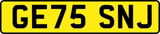 GE75SNJ