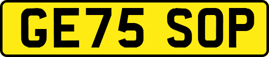 GE75SOP
