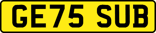 GE75SUB