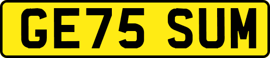 GE75SUM