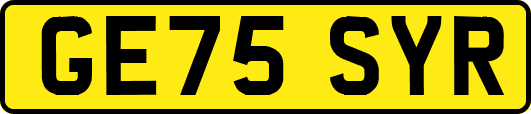 GE75SYR
