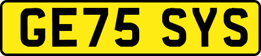 GE75SYS