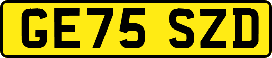 GE75SZD