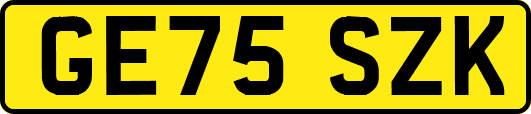 GE75SZK