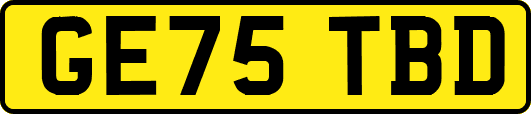 GE75TBD