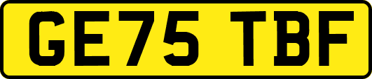 GE75TBF