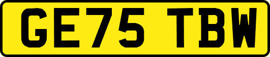 GE75TBW