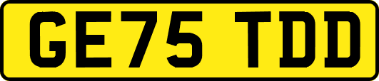 GE75TDD