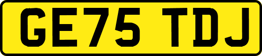 GE75TDJ