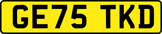 GE75TKD
