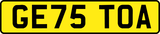 GE75TOA