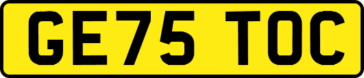 GE75TOC