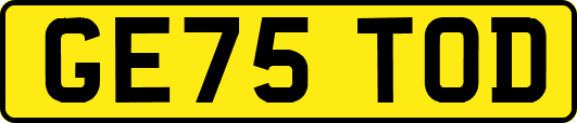 GE75TOD
