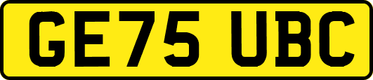 GE75UBC