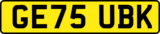 GE75UBK