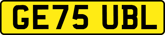 GE75UBL