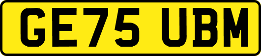 GE75UBM