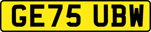 GE75UBW