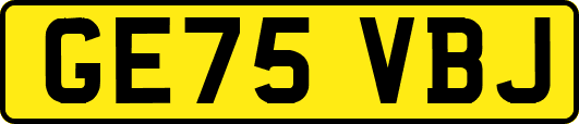 GE75VBJ